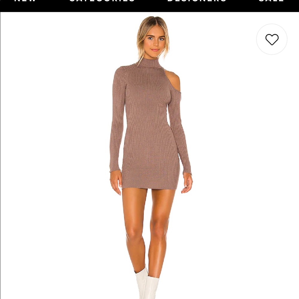 NBD x Revolve Moira Mocha Cut Out Dress 🤎